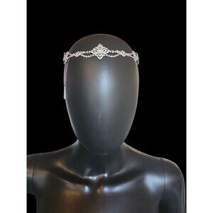 Art Deco Crystal Hair Coronet - Bridal/Formal Hair Wreath